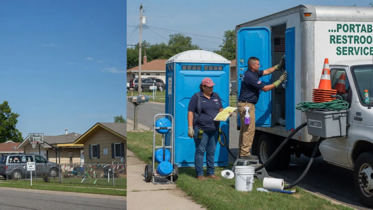 Portable Toilet Rental in Greenfield, IN near me
